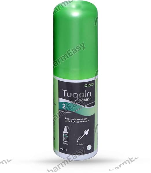Tugain 2% Minoxidil Bottle Of 60Ml Solution