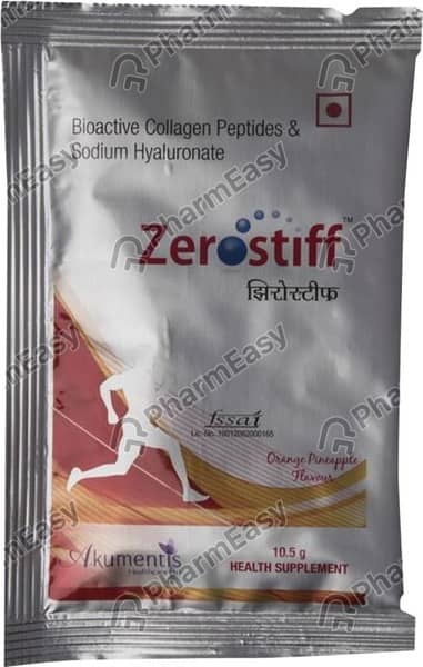 Zerostiff Orange Pineapple Sachet Of 10.5gm Oral Powder