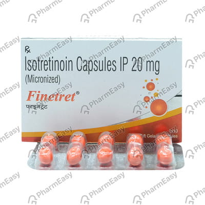 Finetret 20mg Strip Of 10 Capsules