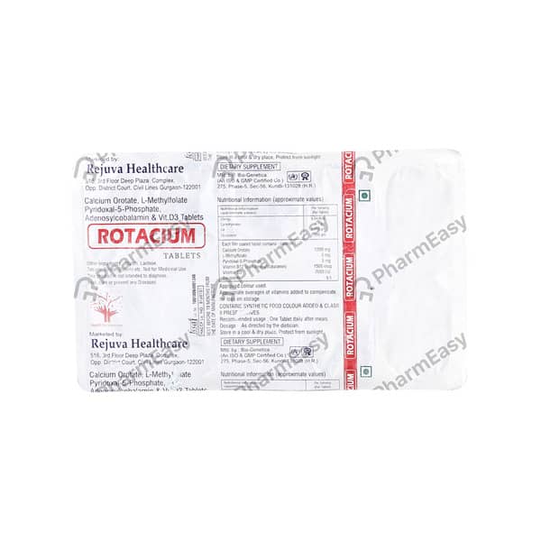 Rotacium Strip Of 10 Tablets