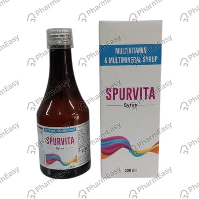 Sparvita Bottle Of 200ml Syrup