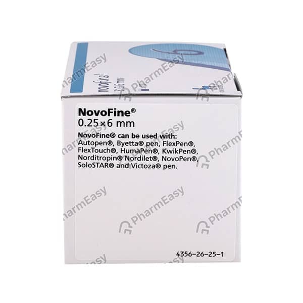 Novofine 31G 0.25 X 6Mm Box Of 100 Needles