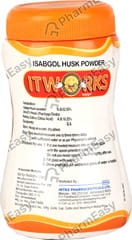 ITWORKS ISAPGOL ORANGE FLAVOUR SUGAR FREE JAR OF 100GM ORAL POWDER