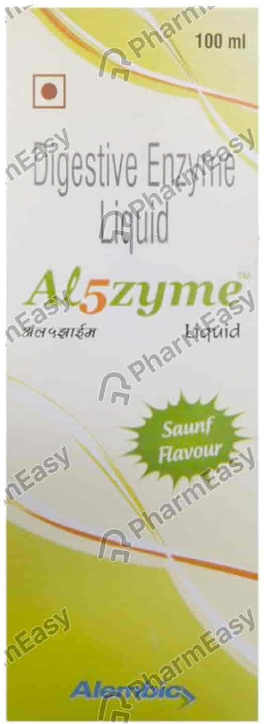Al5zyme Saunf Flavour Bottle Of 100ml Liquid
