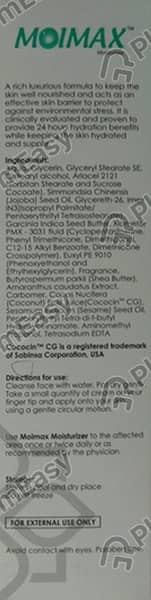 Moimax Tube Of 100gm Moisturizer Cream