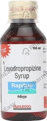 RAPITUS SUGAR FREE BOTTLE OF 100ML SYRUP