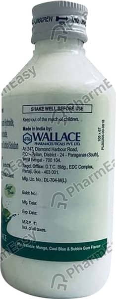 Diovol La Mint Flavour Sugar Free Bottle Of 170Ml Solution