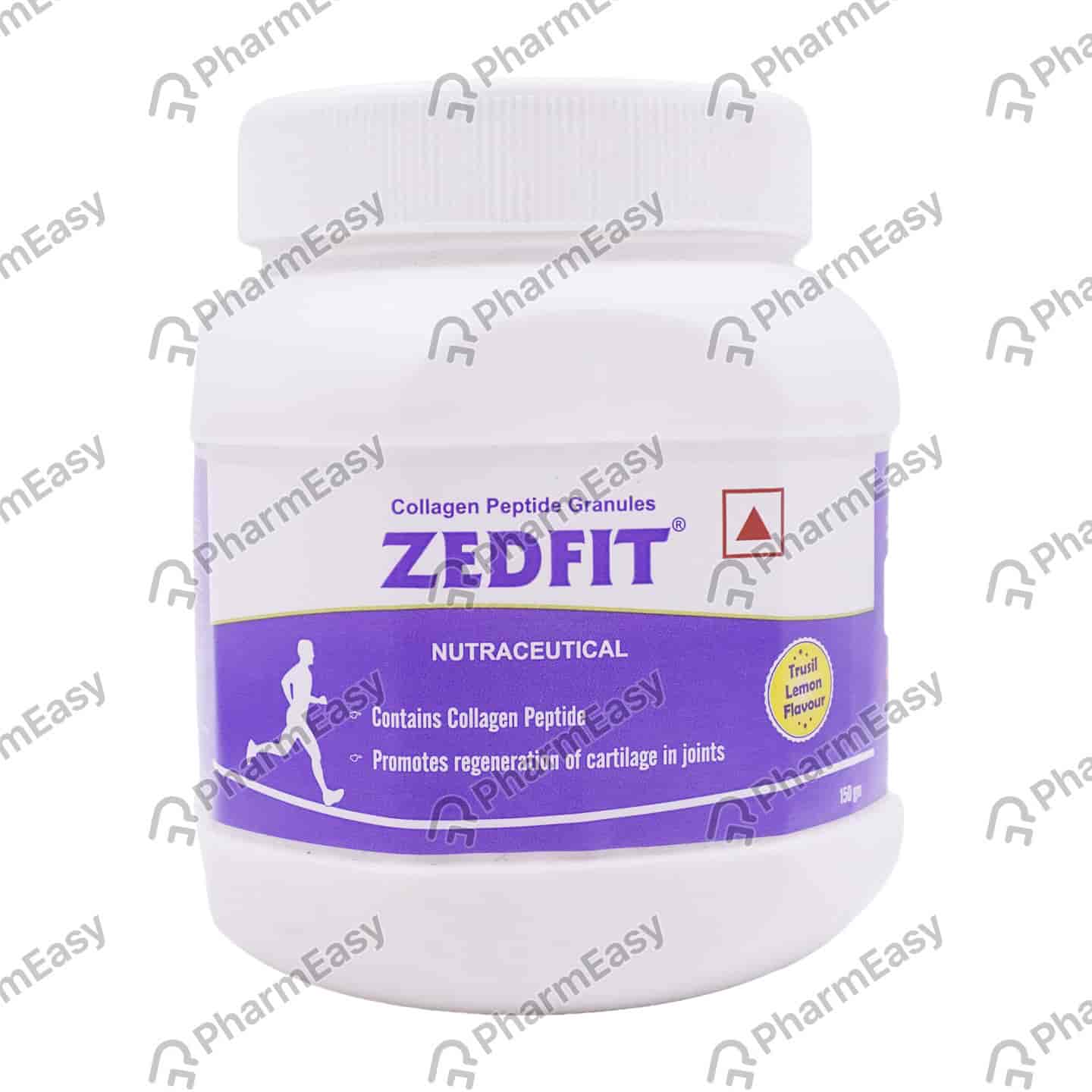 Zedfit Trusil Lemon Flavour Jar Of 150gm Granules