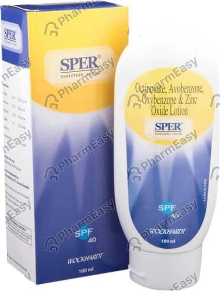 Sper Sunscreen Spf 40 Lotion 100Ml