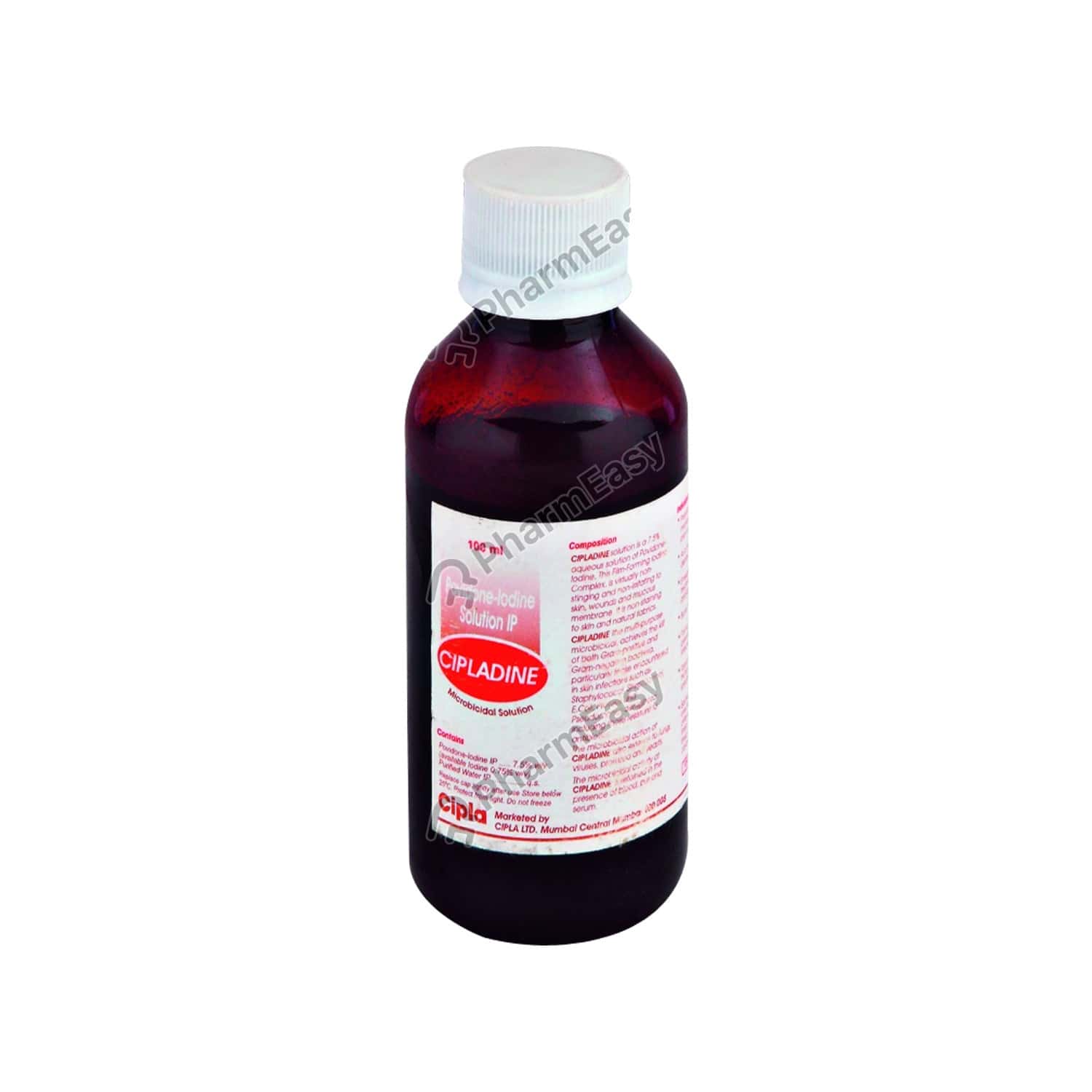 Buy Cipladine 7.5 Liquid For Skin Application (100) Online at Flat 18