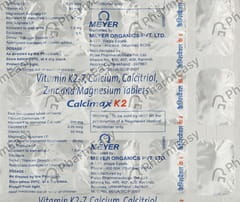 Calcimax K2 Strip Of 15 Tablets