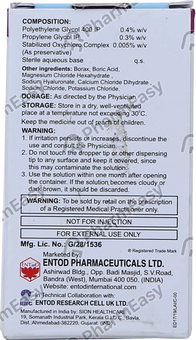 Lacryl Hydrate Eye Drops 10ml Uses, Side Effects, Price & Dosage