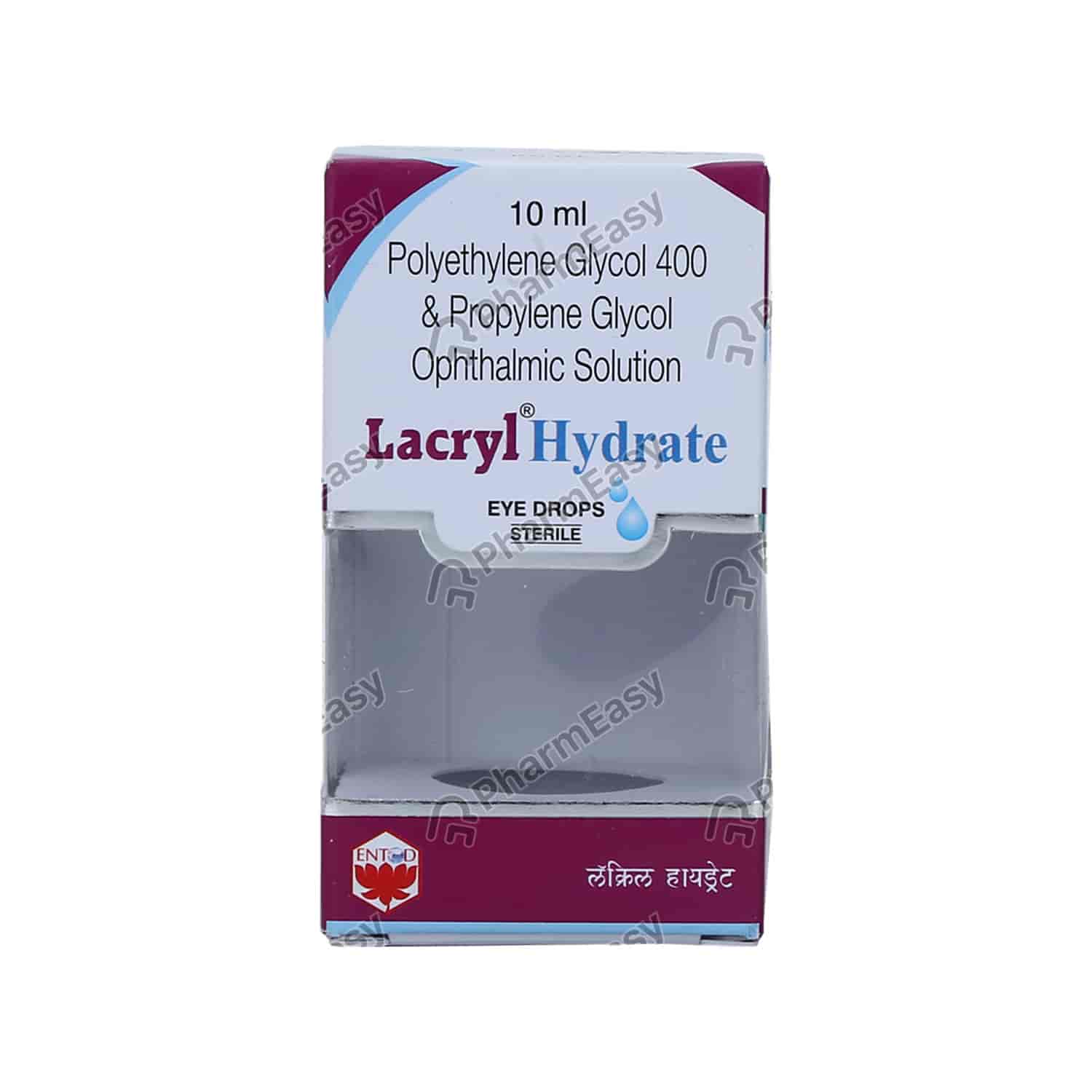 Buy Lacryl Hydrate Eye Drops 10ml Online at flat 15 off PharmEasy
