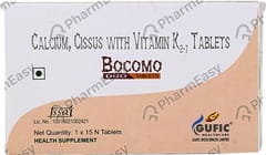 BOCOMO DUO STRIP OF 15 TABLETS