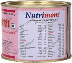 NEW NUTRIMOM CARDAMOM FLAVOUR TIN OF 200GM POWDER