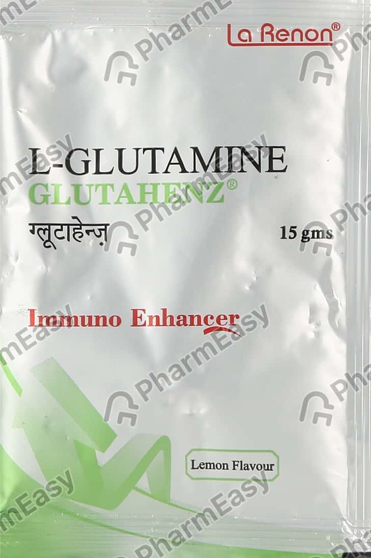 Glutahenz Lemon Flavour Sachet Of 15gm Powder