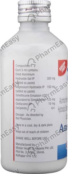 Ancool Sugar Free Bottle Of 170ml Suspension