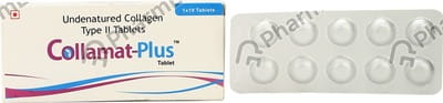 Collamat Plus Strip Of 10 Tablets