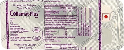 Collamat Plus Strip Of 10 Tablets
