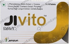 JIVITO STRIP OF 10 TABLETS