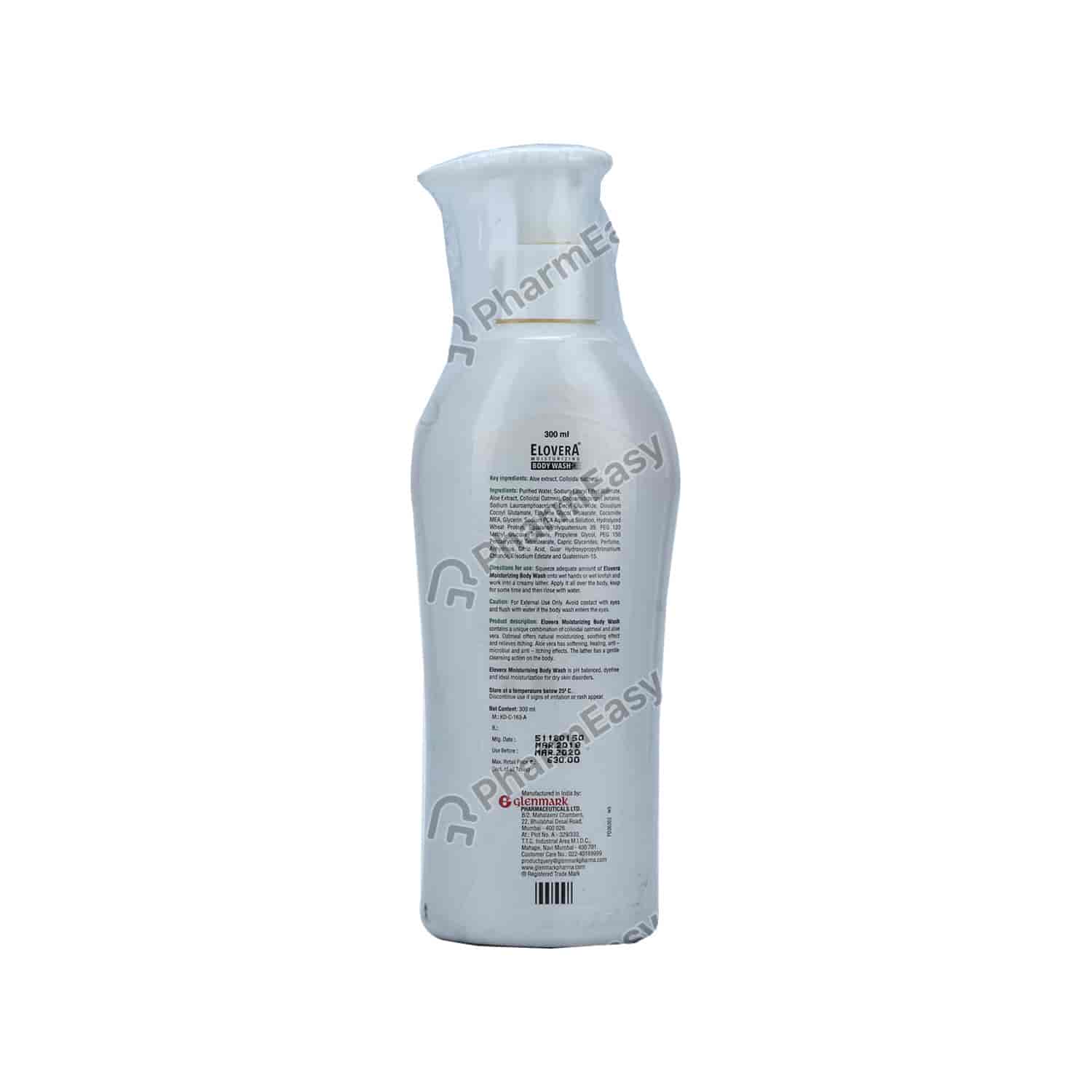 Buy Elovera Moisturizing Body Wash Bottle Of 300 Ml Online & Get Upto