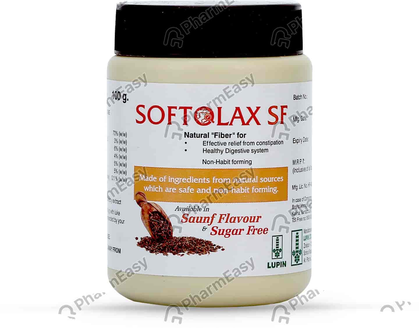Softolax Sf Saunf Flavour Bottle Of 100gm Oral Powder