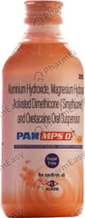 PAN MPS O SUGAR FREE BOTTLE OF 200ML SUSPENSION