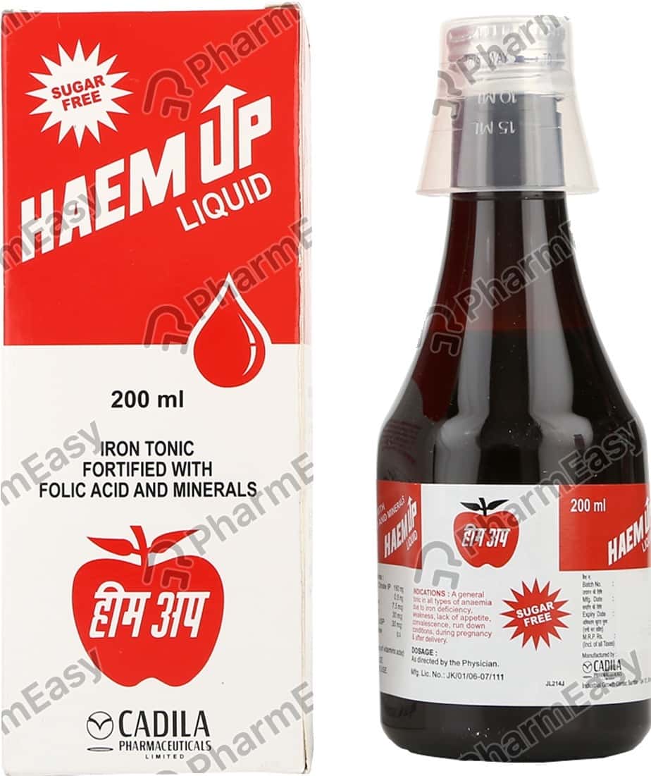 Buy Haem Up Sugar Free Bottle Of 200ml Oral Liquid Online at Flat 15