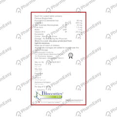 O2 FER STRIP OF 15 TABLETS