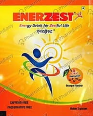 ENERZEST ORANGE FLAVOUR SACHET OF 50GM POWDER
