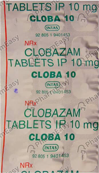 Cloba 10mg Strip Of 15 Tablets