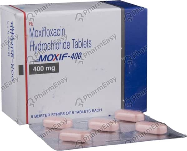Moxif 400mg Strip Of 10 Tablets