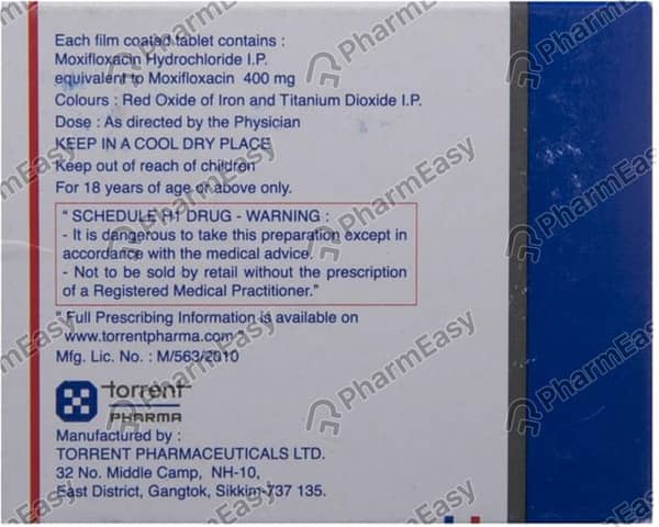 Moxif 400mg Strip Of 10 Tablets
