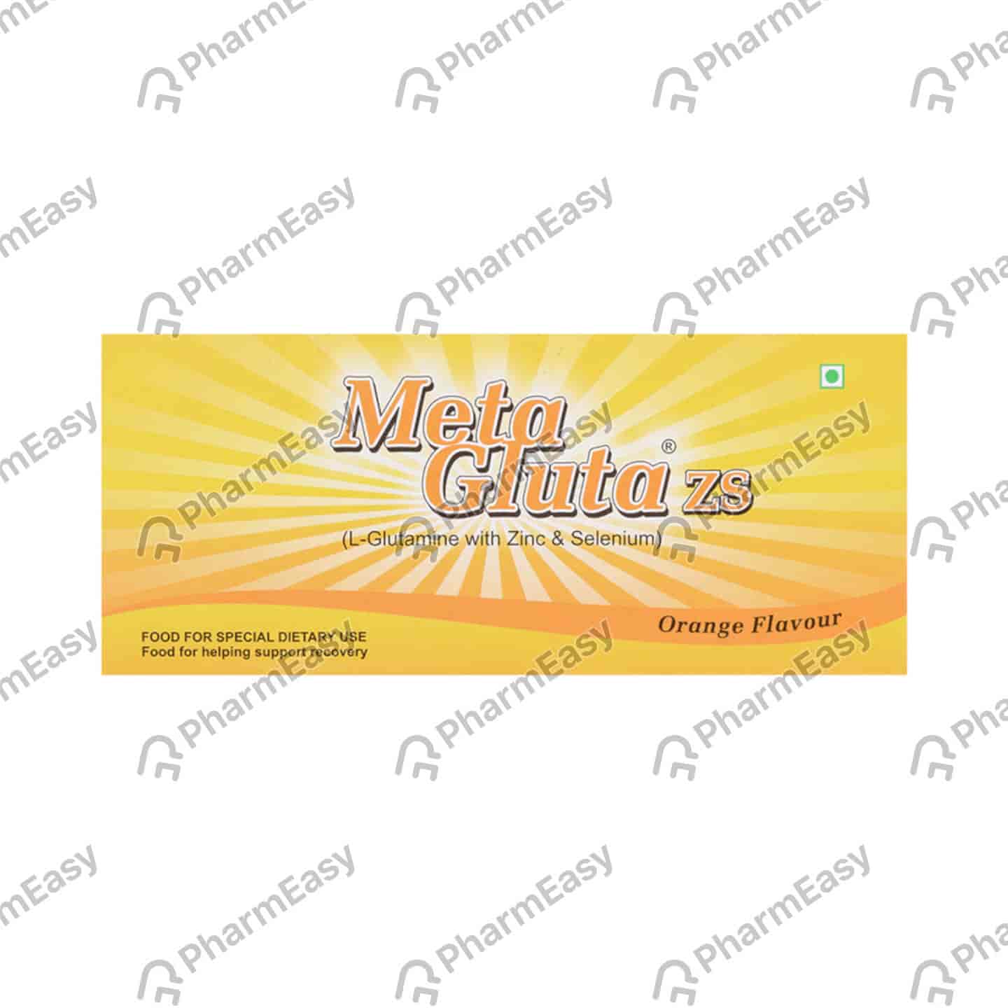 Meta Gluta Zs Orange Flavour Packet Of 15gm Powder