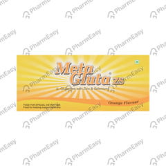 META GLUTA ZS ORANGE FLAVOUR PACKET OF 15GM POWDER
