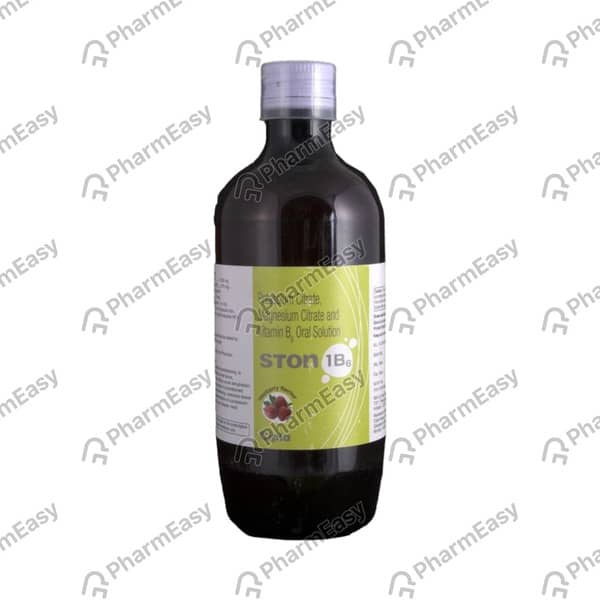 Ston 1b6 Raspberry Flavour Bottle Of 450ml Oral Solution