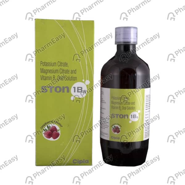 Ston 1b6 Raspberry Flavour Bottle Of 450ml Oral Solution