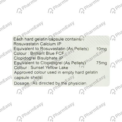 Rozudoc Cv 10mg Strip Of 10 Capsules