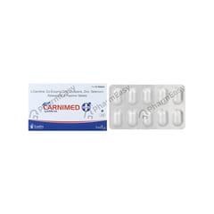 NEW CARNIMED PLUS STRIP OF 10 TABLETS