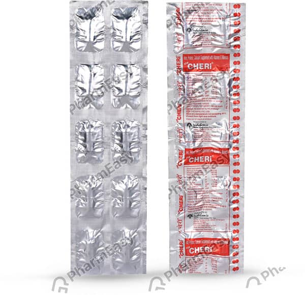 New Cheri Strip Of 10 Capsules