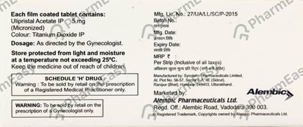 New Elata 5mg Strip Of 10 Tablets