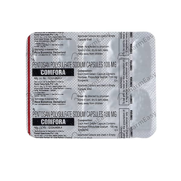Comfora Strip Of 10 Capsules