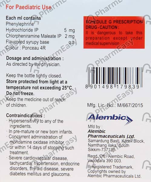 Wikoryl Af Raspberry Flavour Bottle Of 15ml Oral Drops