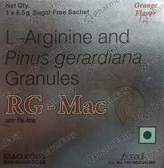 Rg Mac Orange Flavour Sugar Free Sachet Of 6.5gm Granules