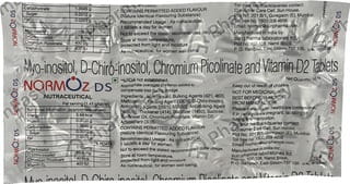 Normoz Ds Strip Of 10 Tablets: Uses, Side Effects, Price & Dosage ...