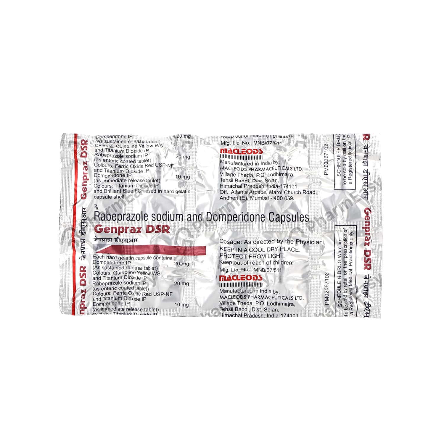 Genpraz Dsr Cap 10'S Uses, Side Effects, Dosage, Composition & Price