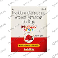 MACBERY BOTTLE OF 15ML ORAL DROPS