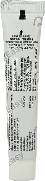 Lucrush Tube Of 10gm Cream