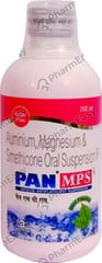 Pan Mps Mint Flavour Sugar Free Bottle Of 200ml Suspension