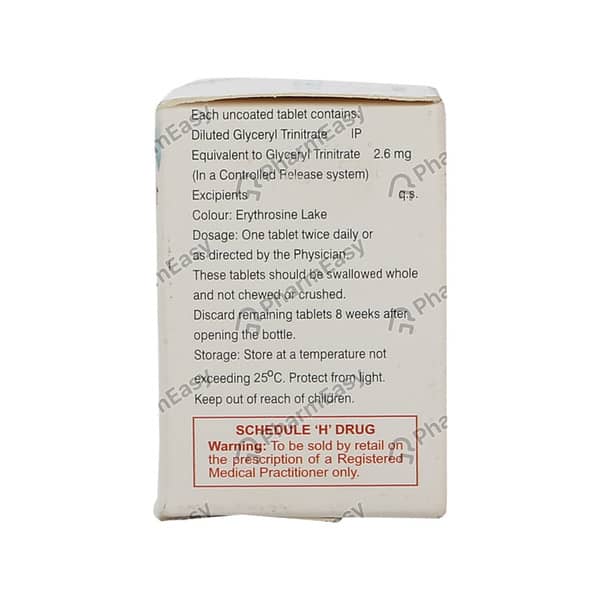 G Sure 2.6mg Bottle Of 30 Tablets